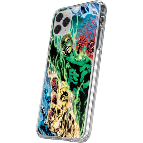 DC Comics Green Lantern Blackest Night Art work by Ivan Reis iPhone 11 Pro Clear Case