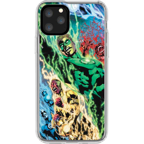 DC Comics Green Lantern Blackest Night Art work by Ivan Reis iPhone 11 Pro Clear Case