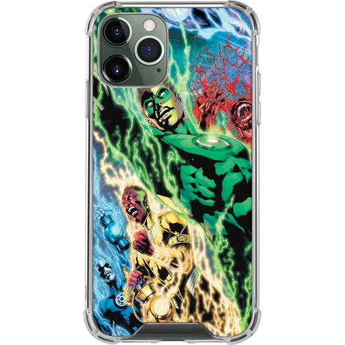 DC Comics Green Lantern Blackest Night Art work by Ivan Reis iPhone 11 Pro Max Clear Case