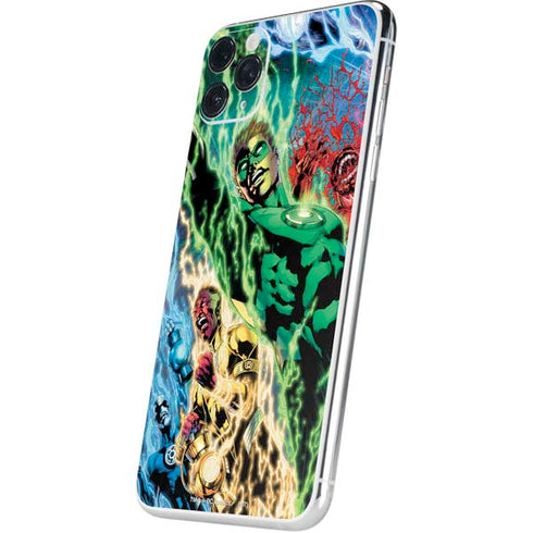 DC Comics Green Lantern Blackest Night Art work by Ivan Reis iPhone 11 Pro Max Skin