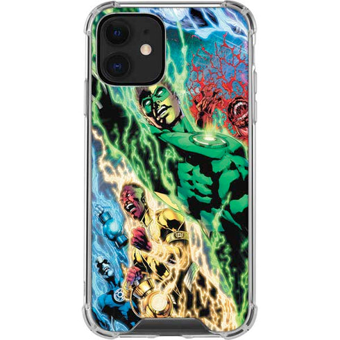 DC Comics Green Lantern Blackest Night Art work by Ivan Reis iPhone 12 Clear Case