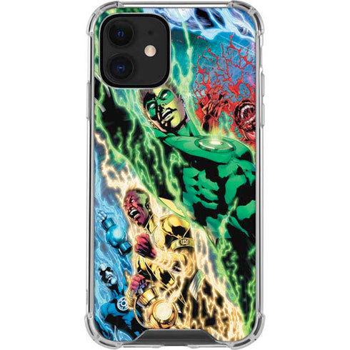DC Comics Green Lantern Blackest Night Art work by Ivan Reis iPhone 12 Mini Clear Case