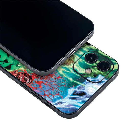 DC Comics Green Lantern Blackest Night Art work by Ivan Reis iPhone 12 Mini Skin