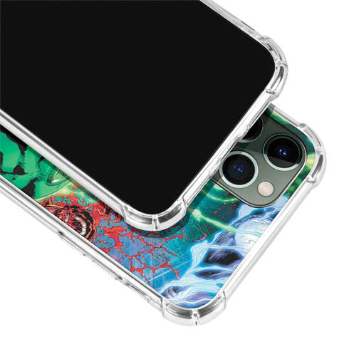 DC Comics Green Lantern Blackest Night Art work by Ivan Reis iPhone 12 Pro Clear Case