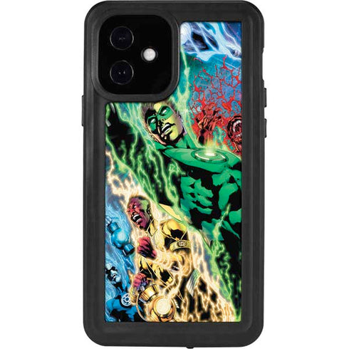 DC Comics Green Lantern Blackest Night Art work by Ivan Reis iPhone 12 Waterproof Case