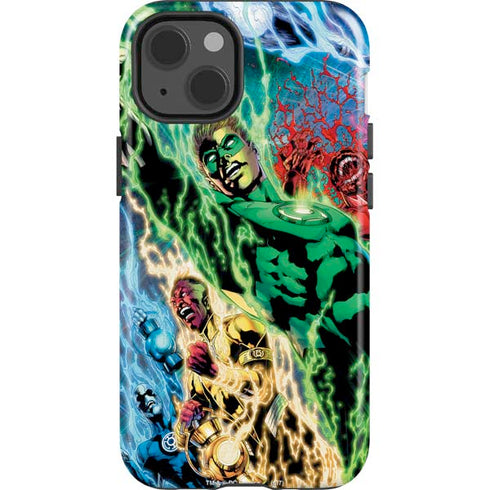 DC Comics Green Lantern Blackest Night Art work by Ivan Reis iPhone 15 Impact Case