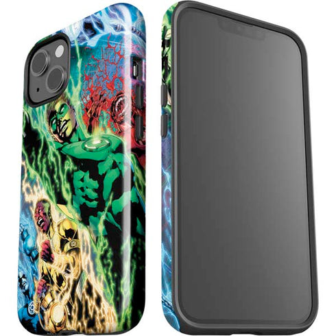DC Comics Green Lantern Blackest Night Art work by Ivan Reis iPhone 15 Impact Case