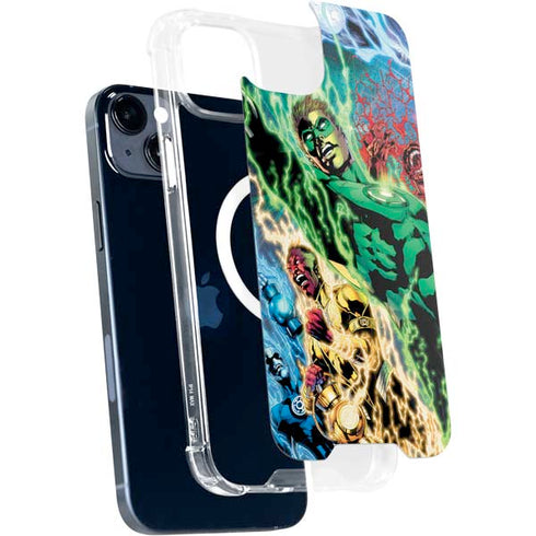 DC Comics Green Lantern Blackest Night Art work by Ivan Reis iPhone 15 Plus MagSafe Case