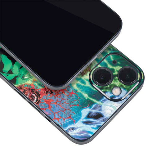 DC Comics Green Lantern Blackest Night Art work by Ivan Reis iPhone 14 Plus Skin