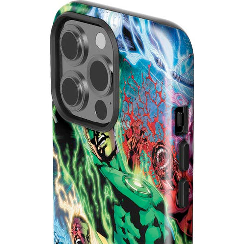 DC Comics Green Lantern Blackest Night Art work by Ivan Reis iPhone 15 Pro Impact Case