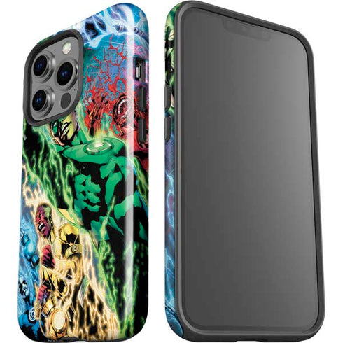 DC Comics Green Lantern Blackest Night Art work by Ivan Reis iPhone 14 Pro Impact Case