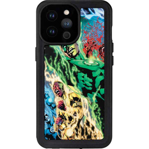 DC Comics Green Lantern Blackest Night Art work by Ivan Reis iPhone 14 Pro Max Waterproof Case