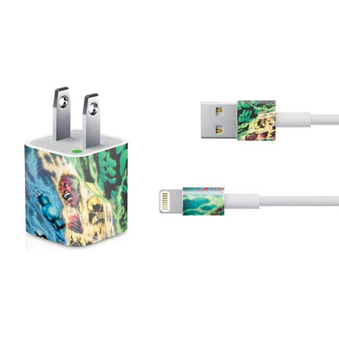 DC Comics Green Lantern Blackest Night Art work by Ivan Reis iPhone Charger (5W USB) Skin