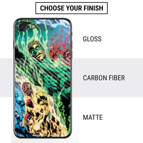 DC Comics Green Lantern Blackest Night Art work by Ivan Reis iPhone SE (2nd & 3rd Gen) Skin