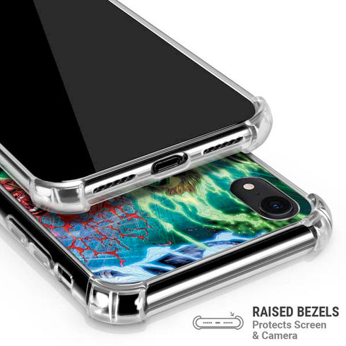 DC Comics Green Lantern Blackest Night Art work by Ivan Reis iPhone XR Clear Case