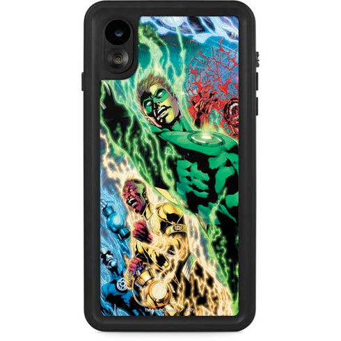DC Comics Green Lantern Blackest Night Art work by Ivan Reis iPhone XR Waterproof Case
