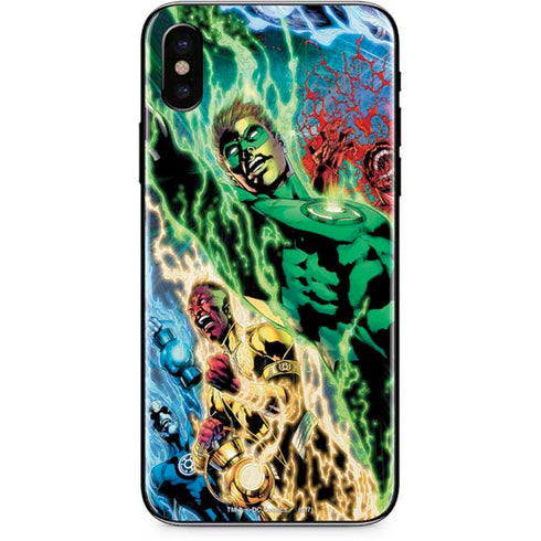 DC Comics Green Lantern Blackest Night Art work by Ivan Reis iPhone XS Skin