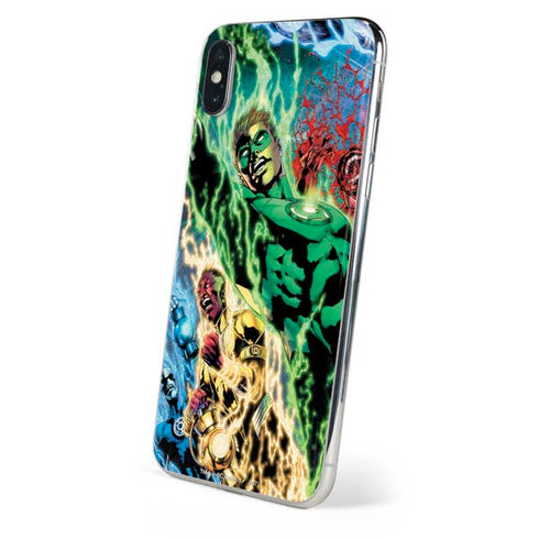 DC Comics Green Lantern Blackest Night Art work by Ivan Reis iPhone XS Skin