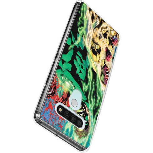 DC Comics Green Lantern Blackest Night Art work by Ivan Reis LG Stylo 6 Clear Case