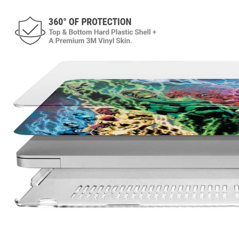 DC Comics Green Lantern Blackest Night Art work by Ivan Reis MacBook Air 13in M1 (2021) Case plus Skin