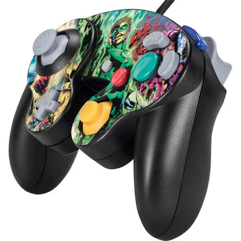 DC Comics Green Lantern Blackest Night Art work by Ivan Reis Nintendo GameCube Controller Skin