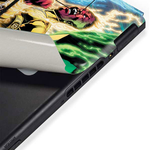 DC Comics Green Lantern Blackest Night Art work by Ivan Reis Nintendo Switch Bundle Skin