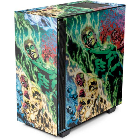 DC Comics Green Lantern Blackest Night Art work by Ivan Reis NZXT H510 Compact ATX Mid-Tower Case Skin
