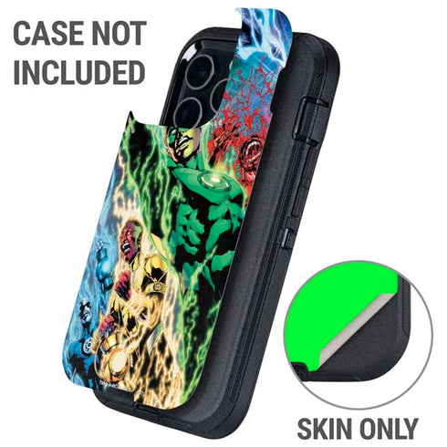 DC Comics Green Lantern Blackest Night Art work by Ivan Reis Otterbox Defender iPhone Skin