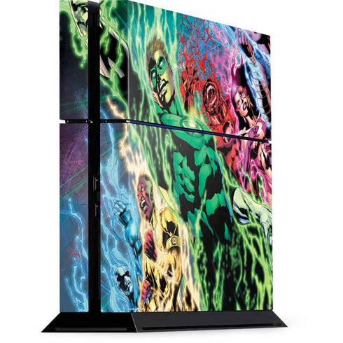 DC Comics Green Lantern Blackest Night Art work by Ivan Reis PS4 Console Skin