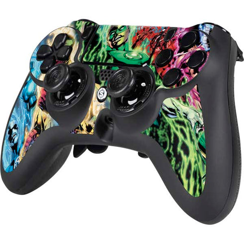 DC Comics Green Lantern Blackest Night Art work by Ivan Reis PS4/PC SCUF Impact Controller Skin