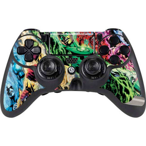 DC Comics Green Lantern Blackest Night Art work by Ivan Reis PS4/PC SCUF Impact Controller Skin