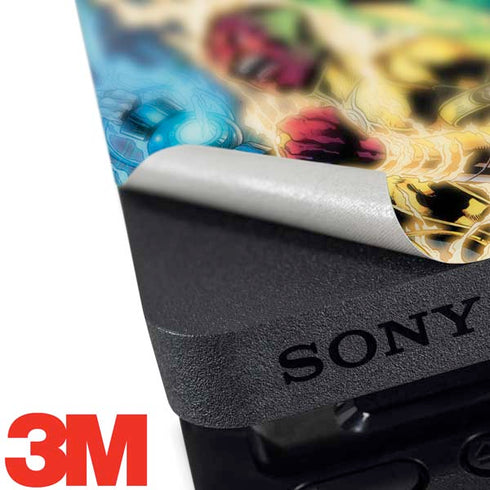 DC Comics Green Lantern Blackest Night Art work by Ivan Reis PS4 Pro Bundle Skin