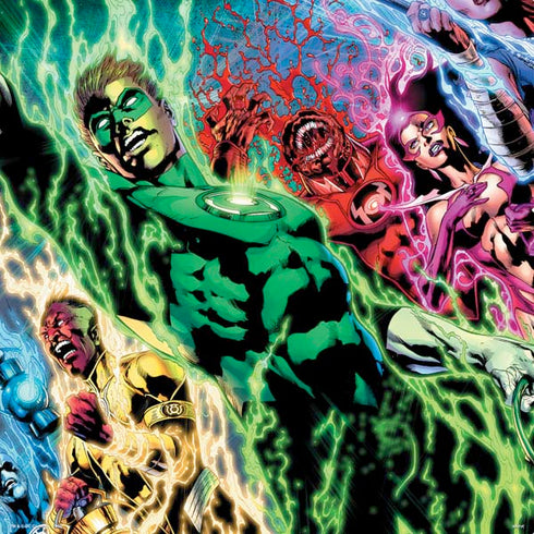 DC Comics Green Lantern Blackest Night Art work by Ivan Reis PS4 Pro/Slim Controller Skin
