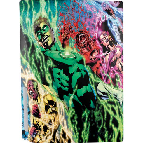 DC Comics Green Lantern Blackest Night Art work by Ivan Reis PS5 Console Skin