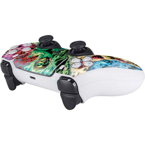 DC Comics Green Lantern Blackest Night Art work by Ivan Reis PS5 Controller Skin