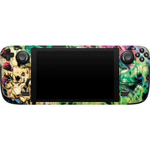 DC Comics Green Lantern Blackest Night Art work by Ivan Reis Steam Deck Handheld Gaming Computer Skin