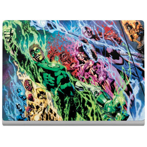 DC Comics Green Lantern Blackest Night Art work by Ivan Reis Surface Book 2 15in Skin
