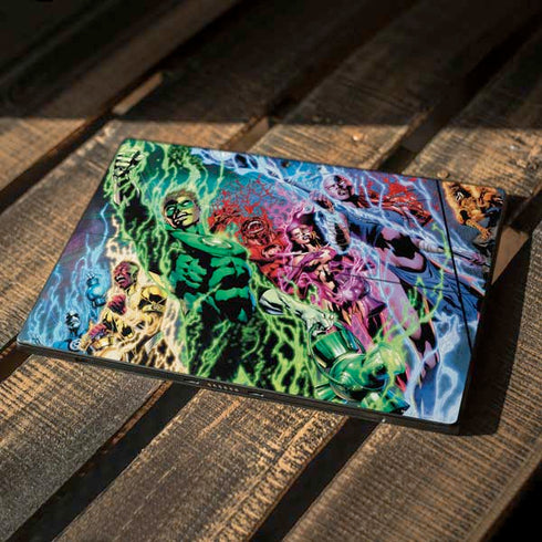 DC Comics Green Lantern Blackest Night Art work by Ivan Reis Surface Pro 7 Skin