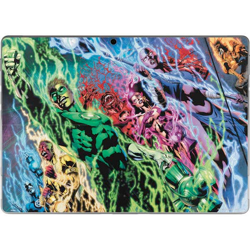 DC Comics Green Lantern Blackest Night Art work by Ivan Reis Surface Pro 9 Skin