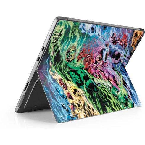 DC Comics Green Lantern Blackest Night Art work by Ivan Reis Surface Pro 9 Skin
