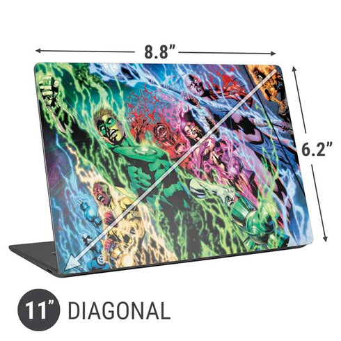 DC Comics Green Lantern Blackest Night Art work by Ivan Reis Universal Laptop 11in (8.8 x 6.2in) Skin