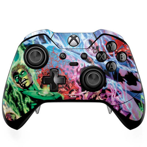DC Comics Green Lantern Blackest Night Art work by Ivan Reis Xbox One Elite Controller Skin