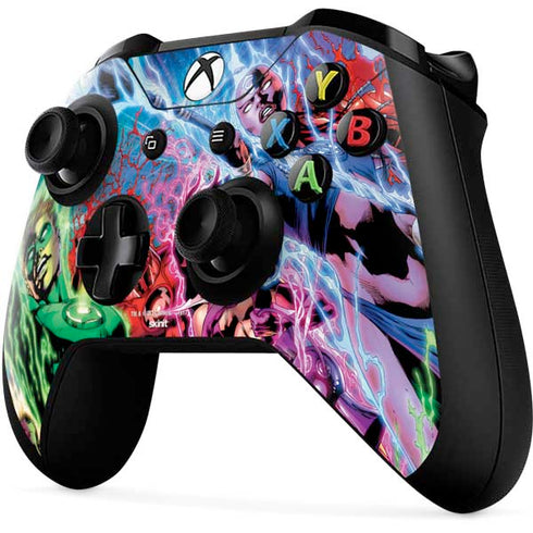 DC Comics Green Lantern Blackest Night Art work by Ivan Reis Xbox One X Controller Skin