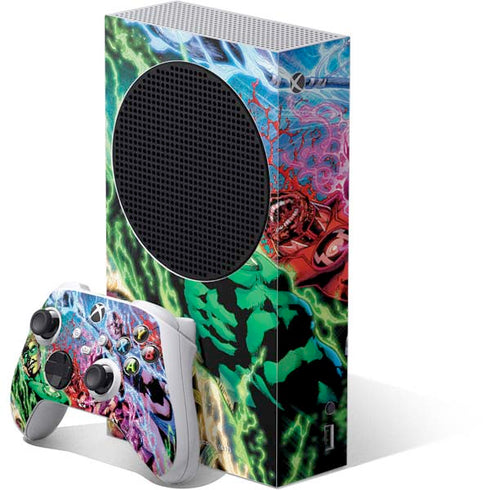 DC Comics Green Lantern Blackest Night Art work by Ivan Reis Xbox Series S Bundle Skin