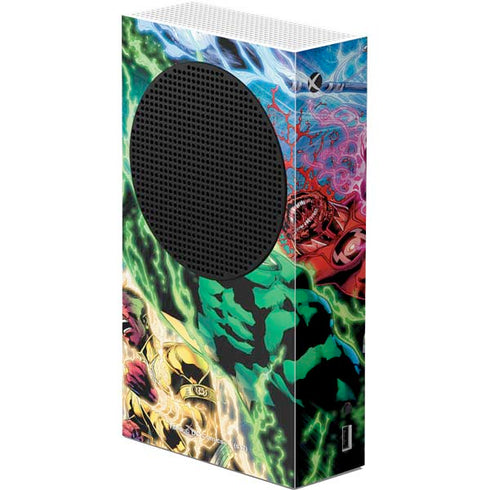 DC Comics Green Lantern Blackest Night Art work by Ivan Reis Xbox Series S Console Skin