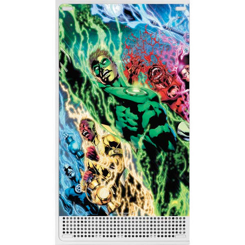 DC Comics Green Lantern Blackest Night Art work by Ivan Reis Xbox Series S Console Skin