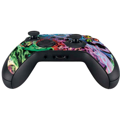 DC Comics Green Lantern Blackest Night Art work by Ivan Reis Xbox Series X Controller Skin