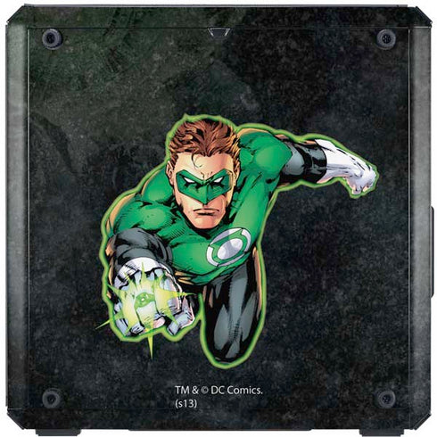 DC Comics Green Lantern Portrait Art by Jim Lee Cooler Master MasterBox Q300L Mini Tower Skin