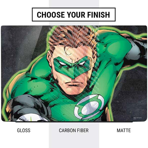 DC Comics Green Lantern Portrait Art by Jim Lee Dell Vostro Skin