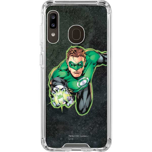 DC Comics Green Lantern Portrait Art by Jim Lee Galaxy A30 Clear Case